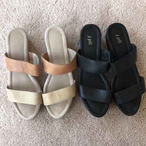 J.Jill sandals (lot of 2) size 7.5